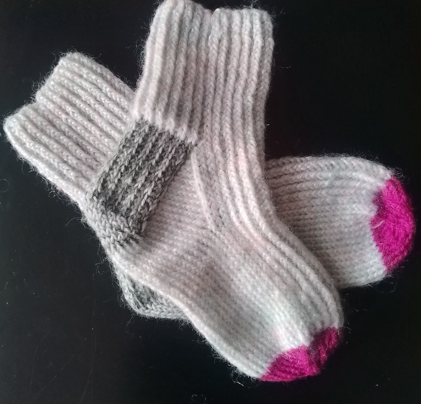 Hand knitted socks adult sizes