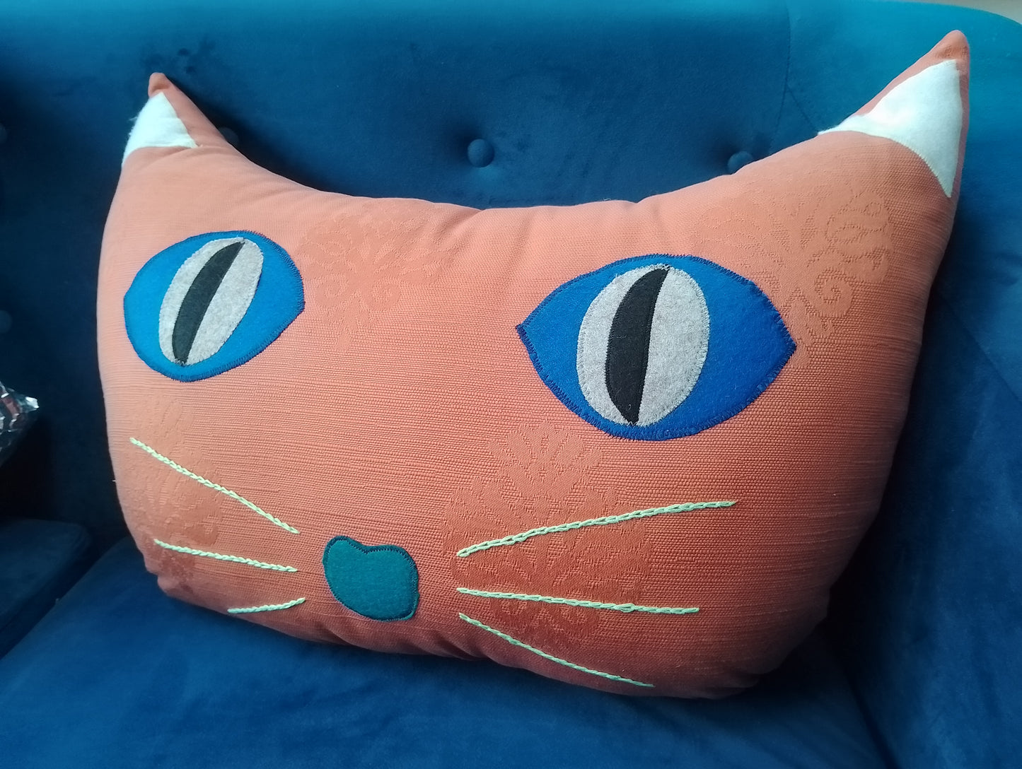 Cat Face Cushion