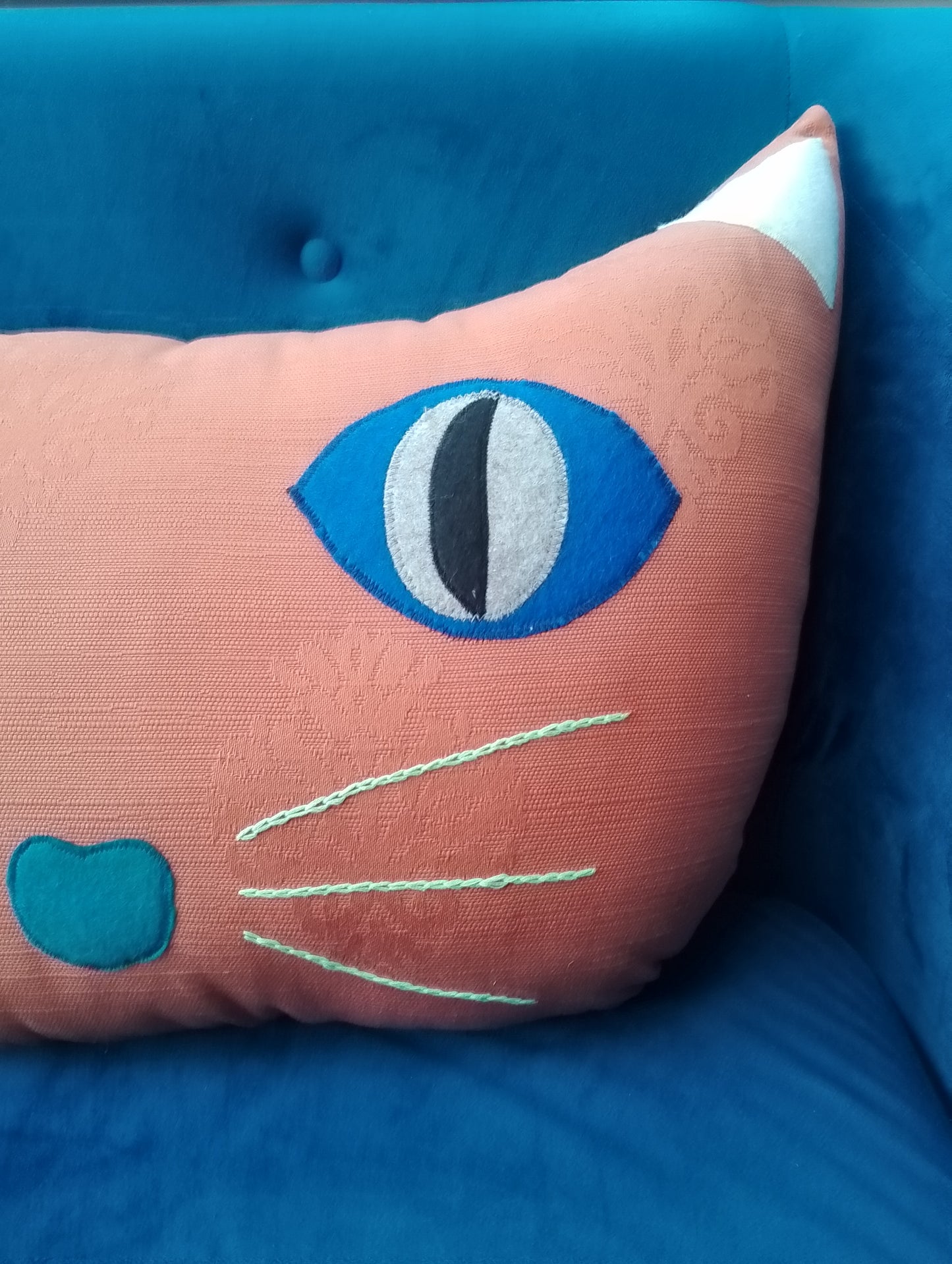 Cat Face Cushion