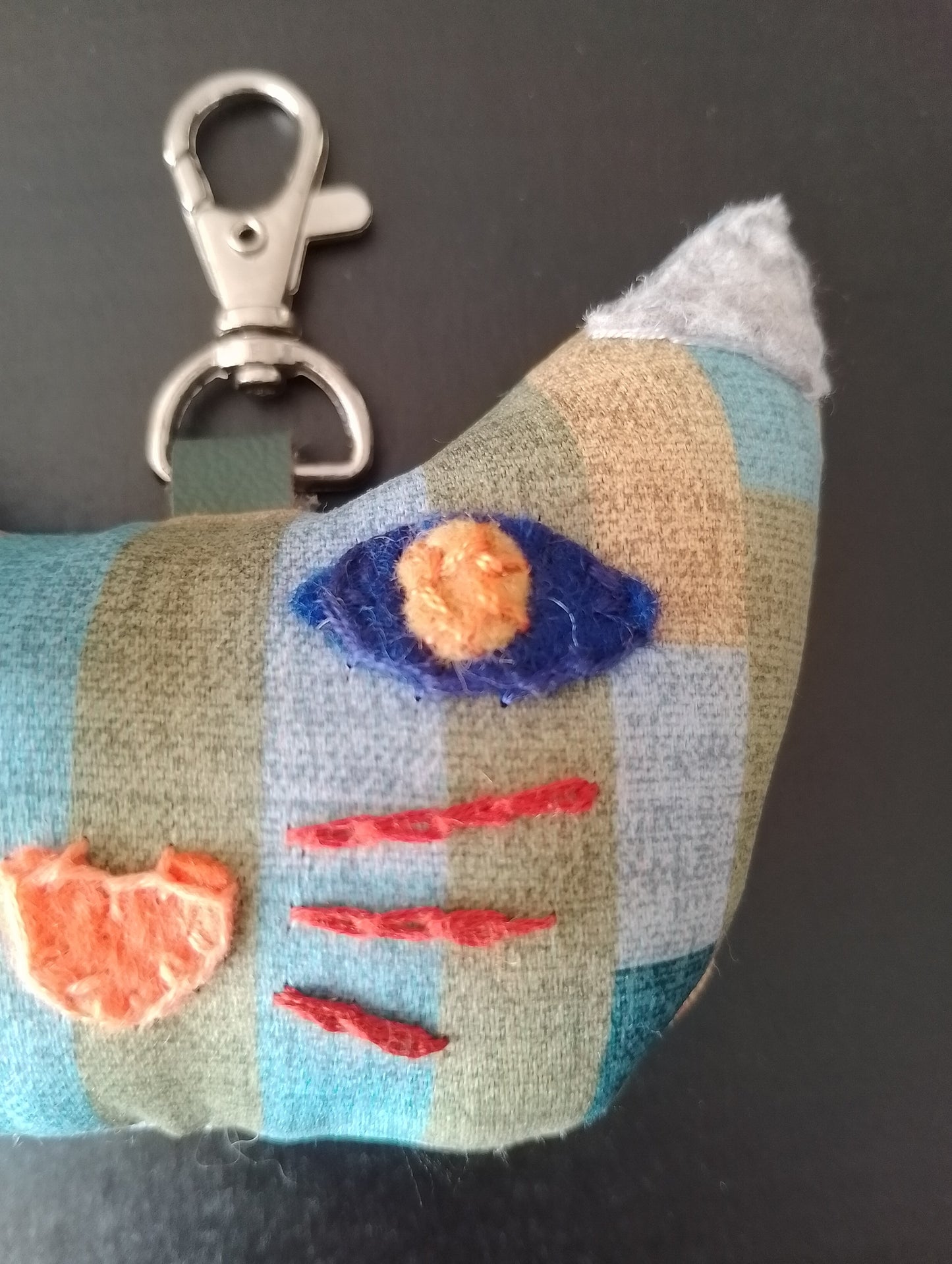 Cat Face Keyring