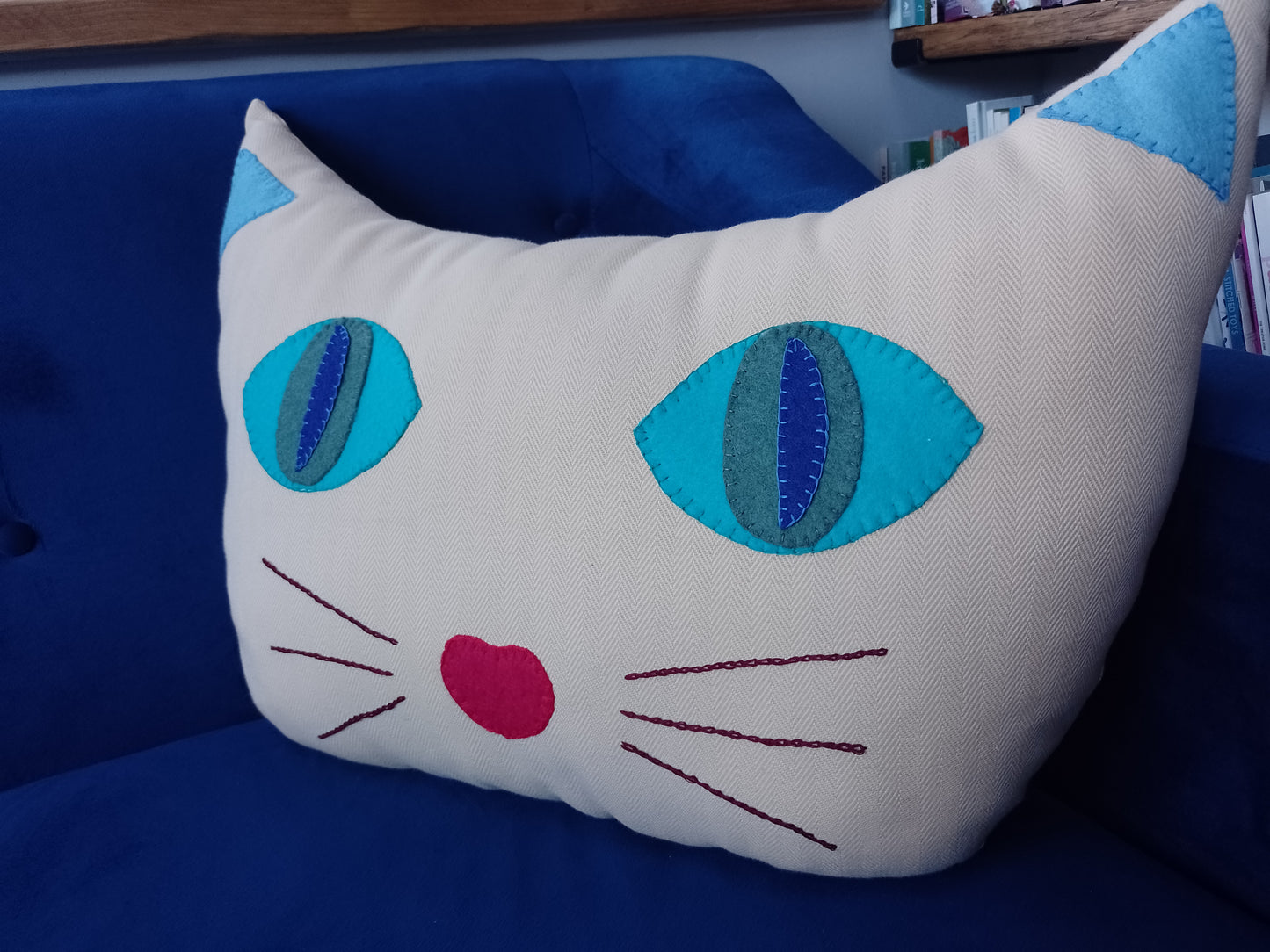 Cat Face Cushion