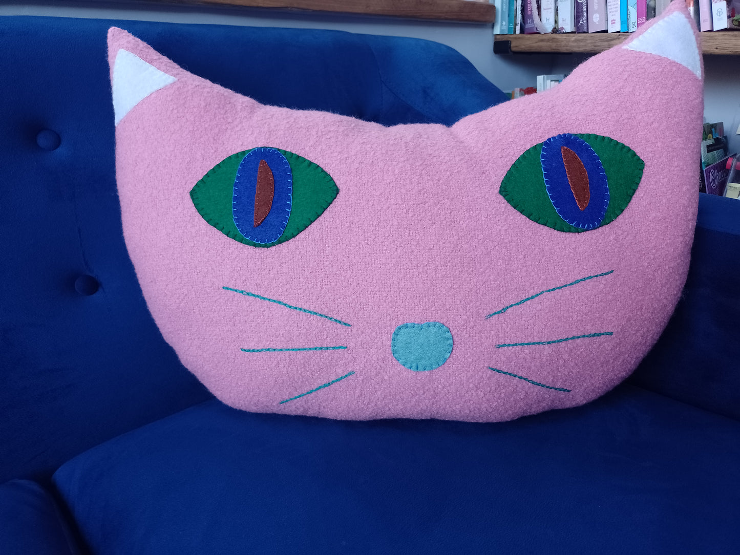 Cat Face Cushion