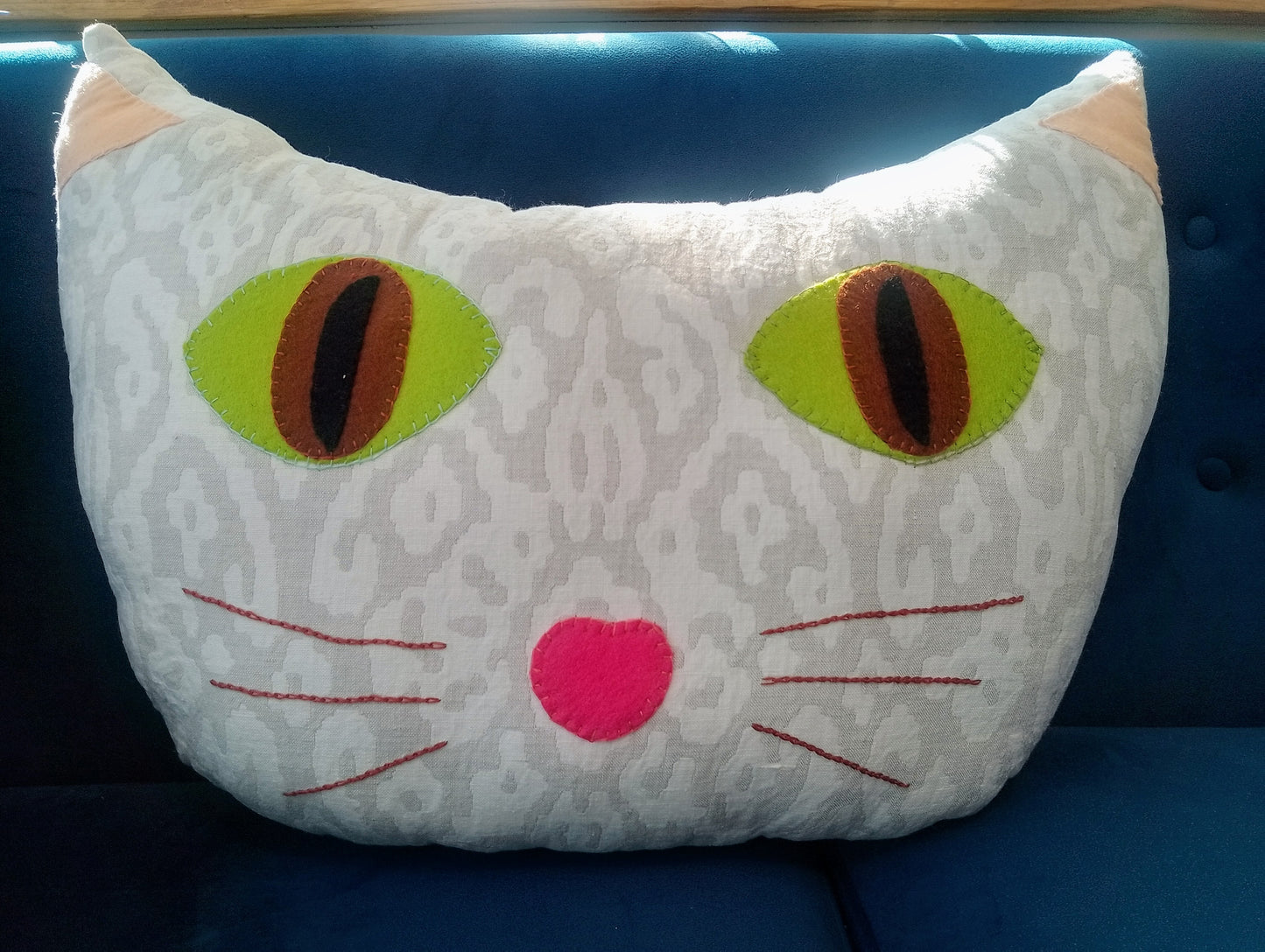 Cat Face Cushion