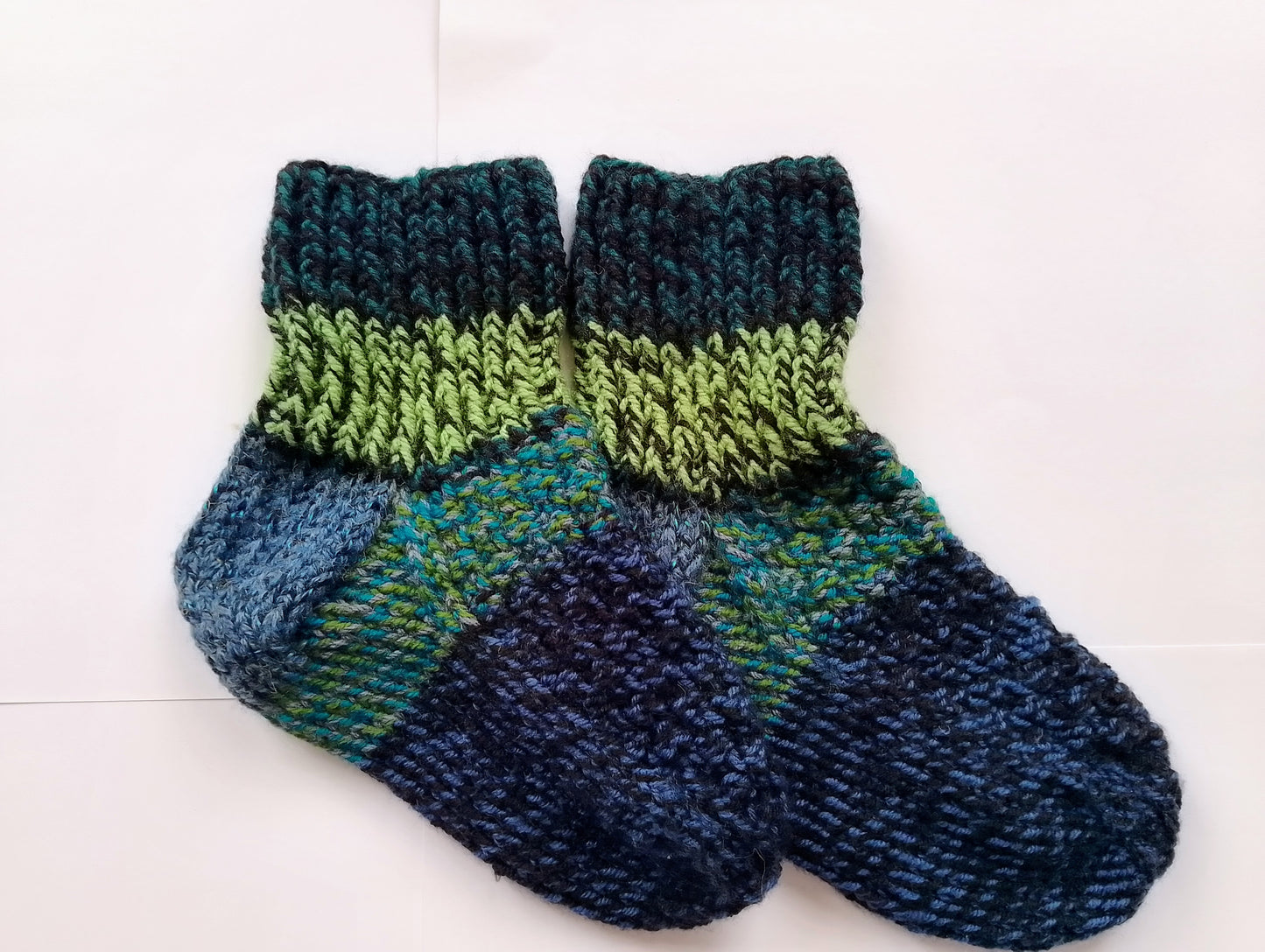 Knitted socks