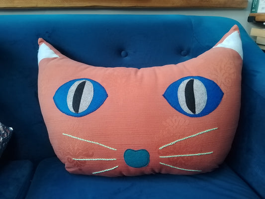 Cat Face Cushion