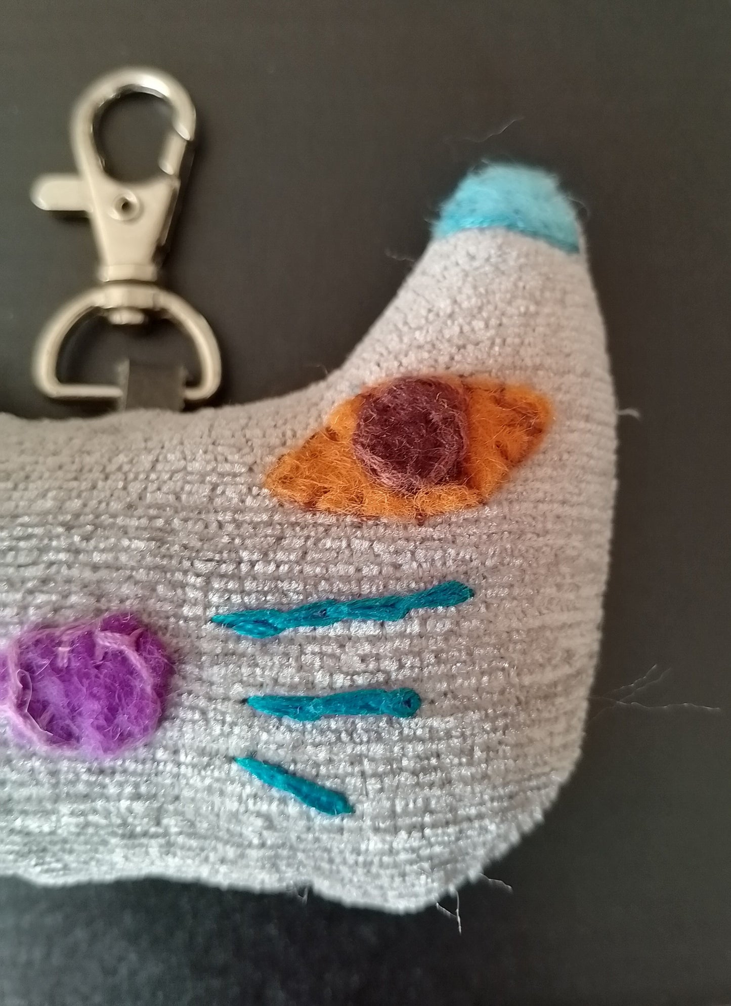 Cat Face Keyring