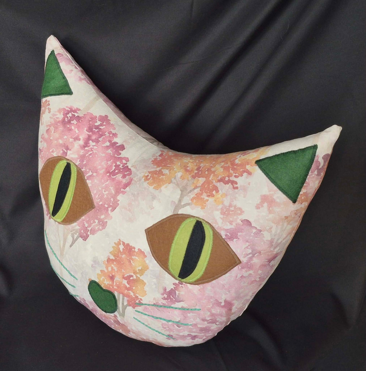 Oval Cat Face Cushion